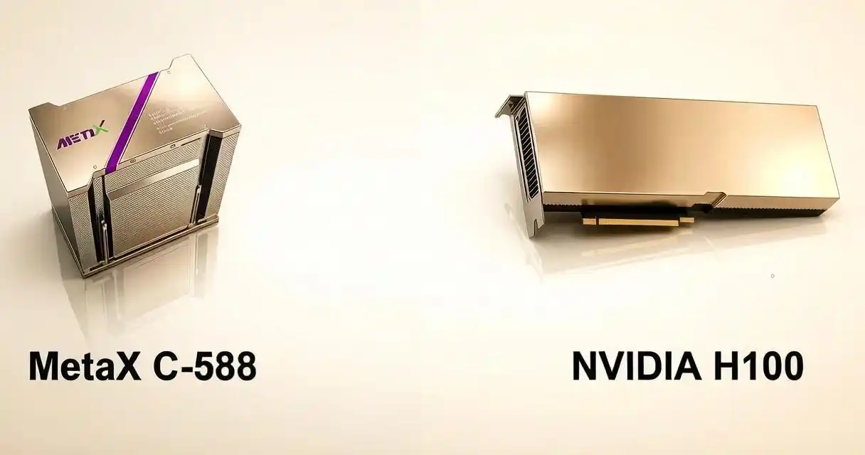 MetaX C-588 против Nvidia H100: Битва за ИИ-инфраструктуру нового поколения