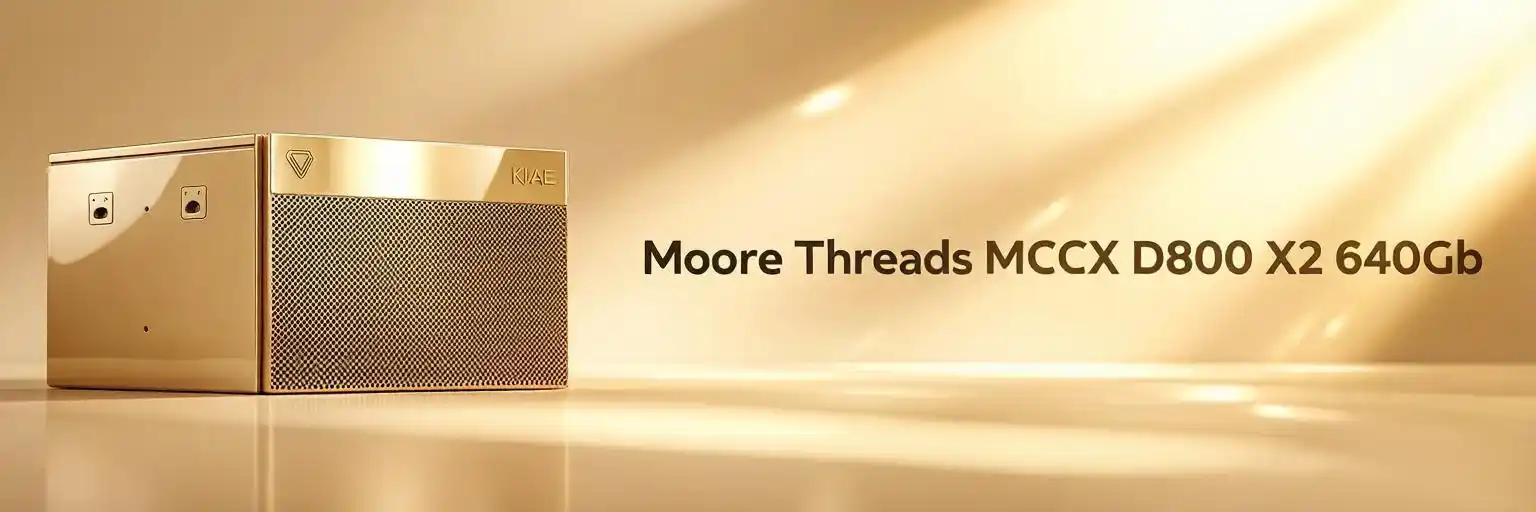 Обзор сервера Moore Threads MCCX D800 x2 640GB